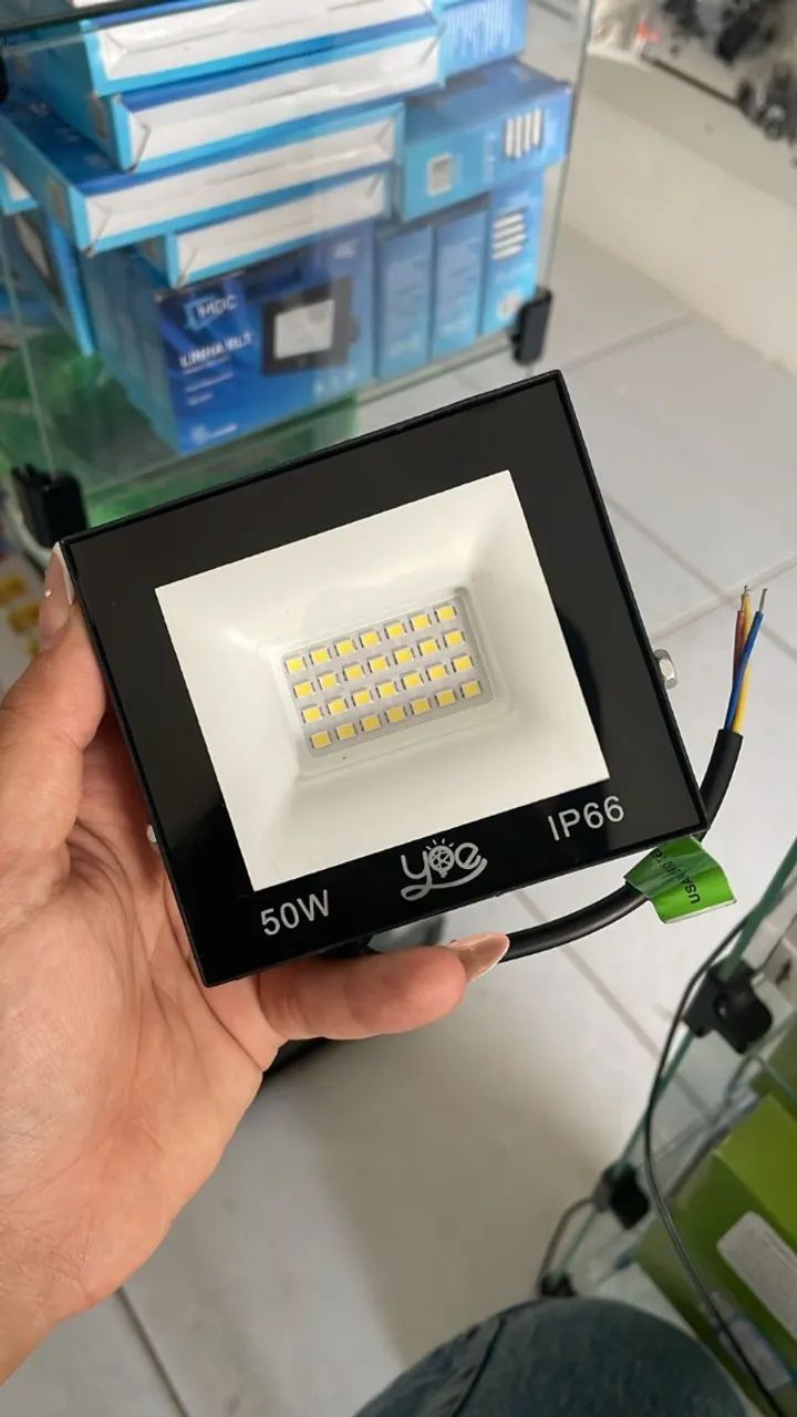 Refletor 50w IP66 6500K (LOJA)