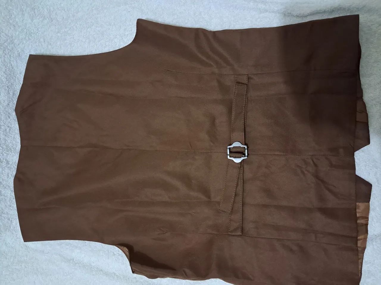 Colete Feminino Marrom Elegante - Delie - Foto 2