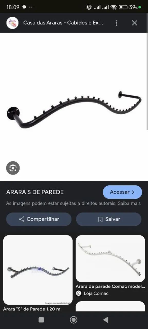 Vendo todos os itens da minha loja roupas. 