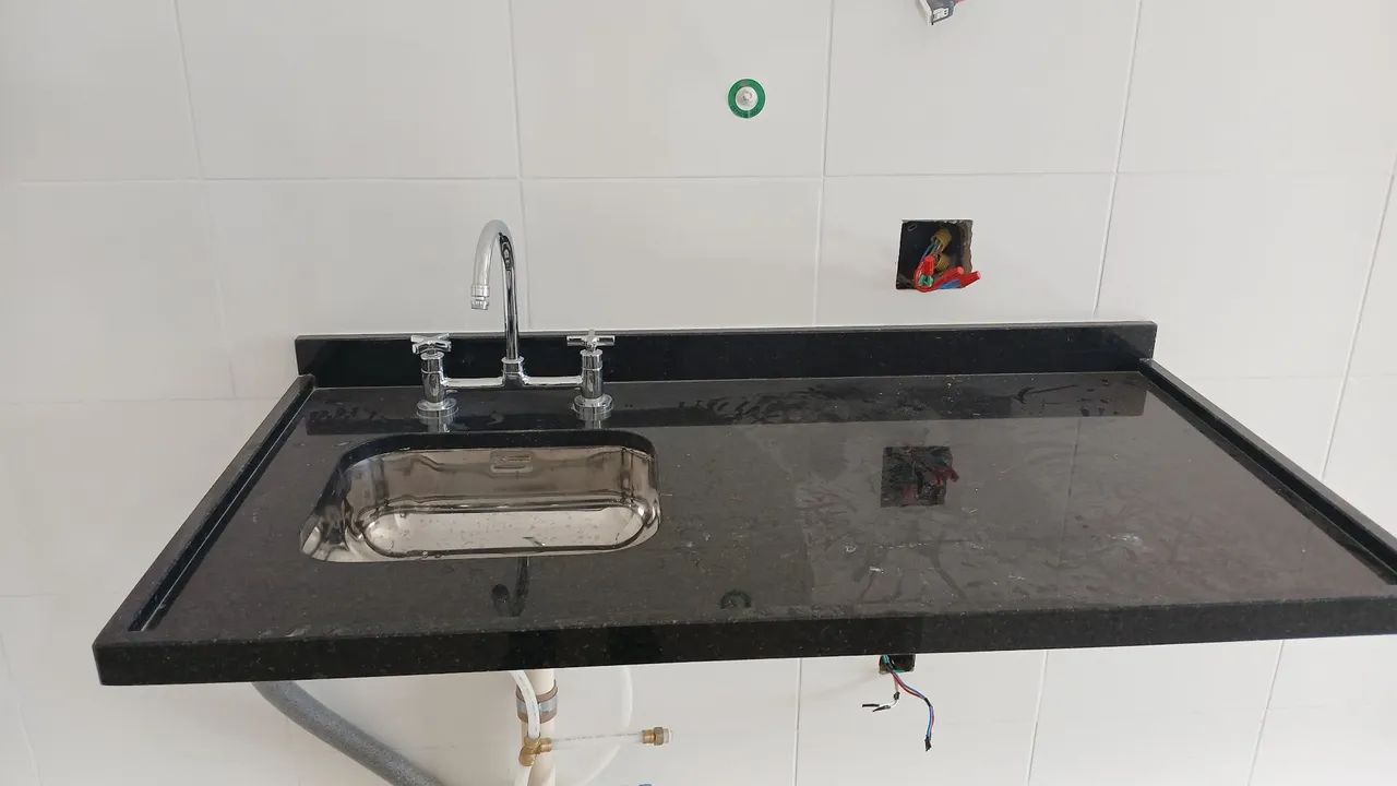 Pia em granito São Gabriel completa 