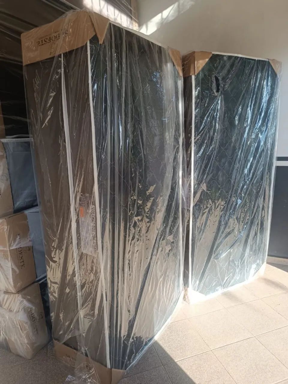 Promoção # Camas Novas com espuma de 8cm conjugadas 6 pesinhos de PVC inclusos. - Foto 3