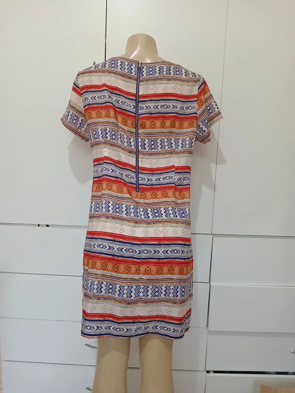 Vestido Estampado Tribal - Foto 2