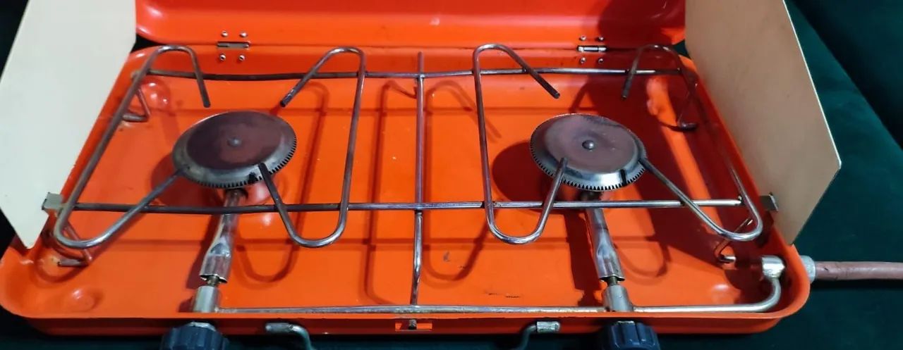 Fogareiro Camping Antigo - Foto 3