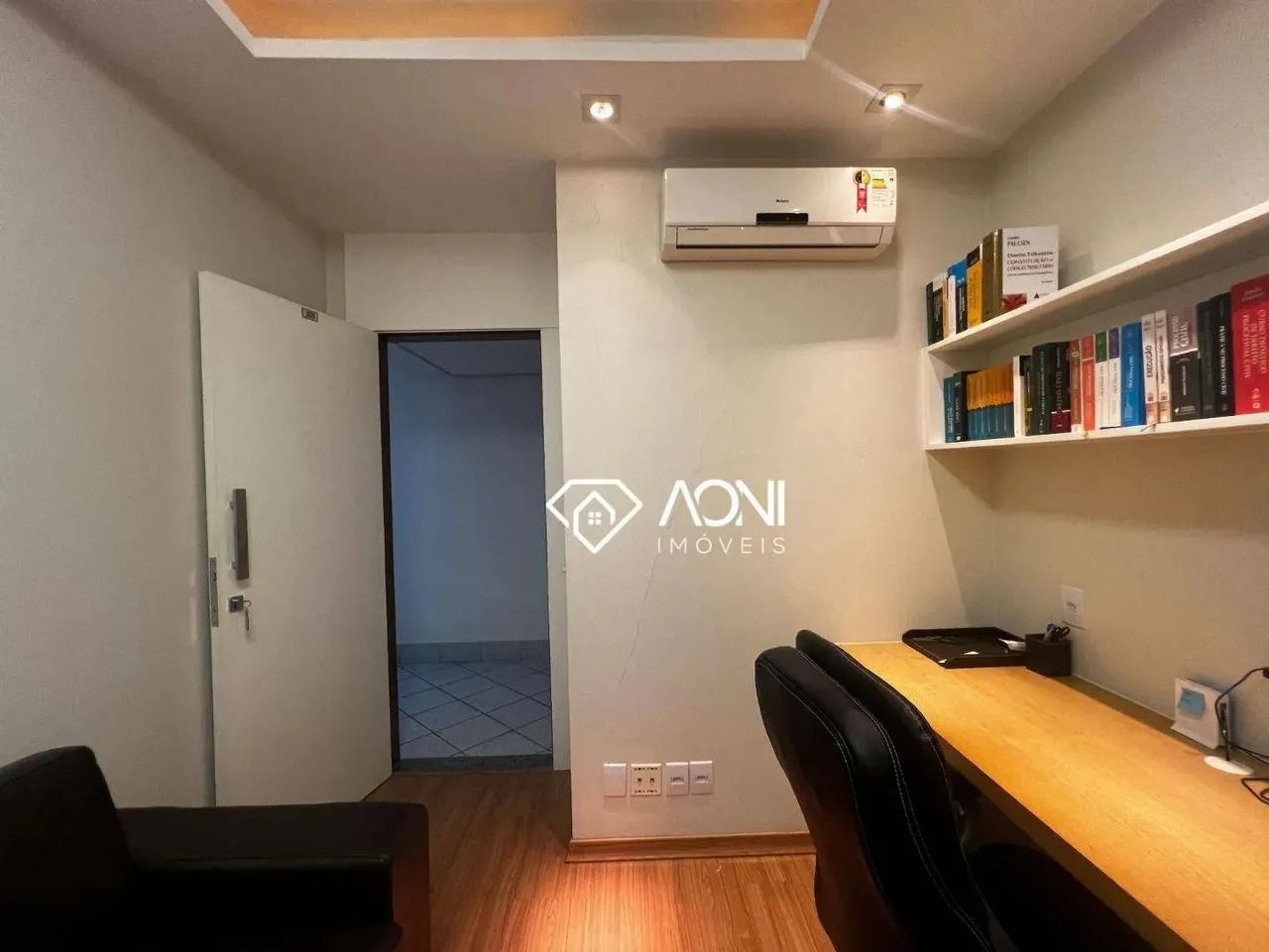 Sala na Enseada do Suá, Mobiliada, Porteira fechada, 38m2 à venda, 38 m² por R$ 360.000 -  - Foto 3