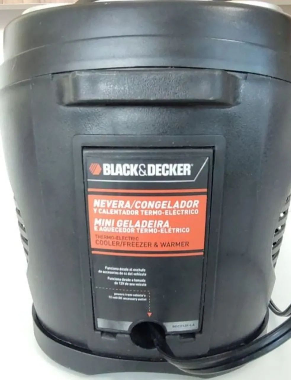 Cooler mini geladeira para veículo Black & Decker  - Foto 2