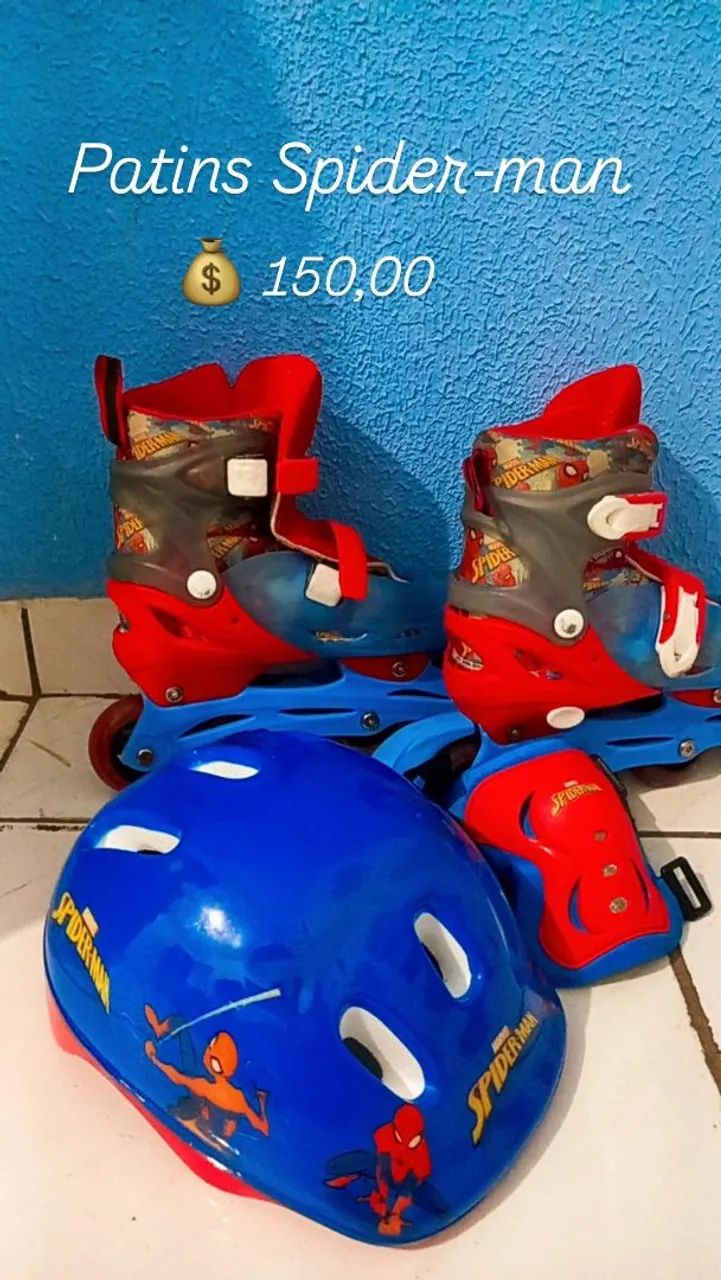 Patinete Homem Aranha