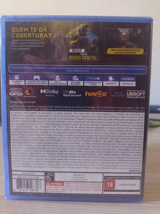 RanbowSix Extration Tom Clancy's - Lacrado - Foto 2