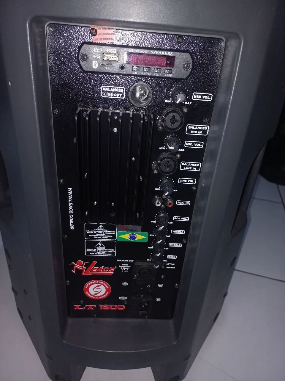 CAIXA AMPLIFICADA LEACS  - Foto 2