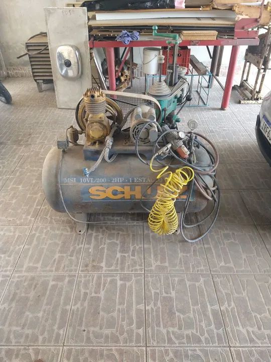 Compressor de ar Schulz 2HP - Usado