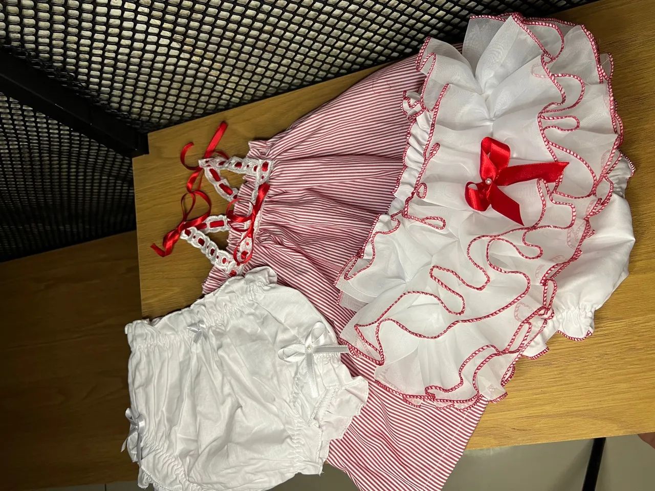 Kit conjunto de bebês calcinha bunda rica e blusinha - Foto 6
