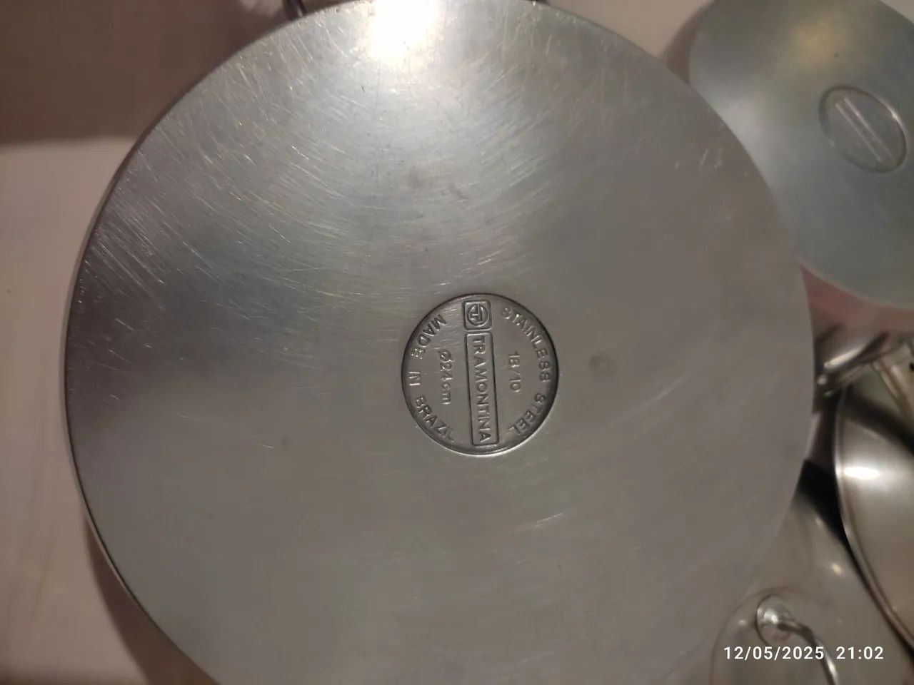 Conjunto de Panelas Tramontina ,Aço Inox - Foto 3