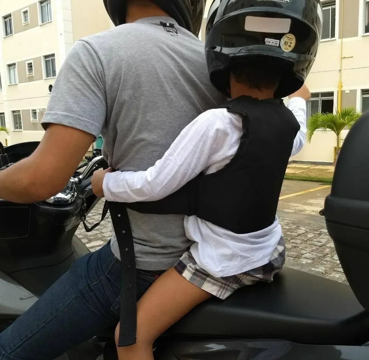 Colete infantil para Motos