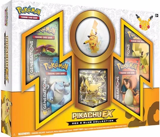 Box Pokémon Pikachu EX
