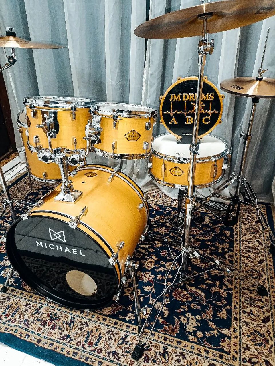 Bateria Acústica Michael Legacy fusion shellpack  - Foto 2