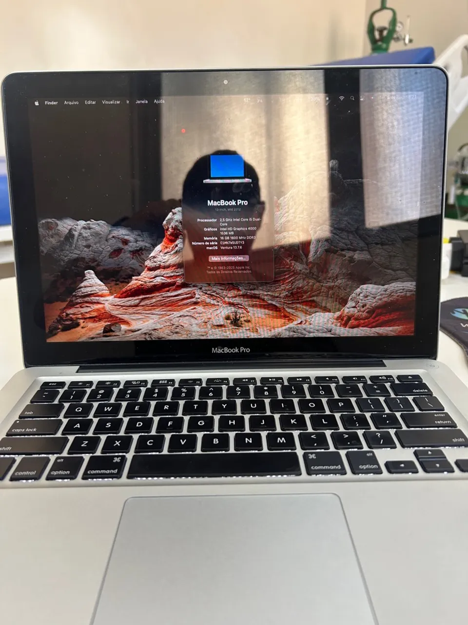 MacBook Pro I5. SSD 500GB. 16GB de RAM