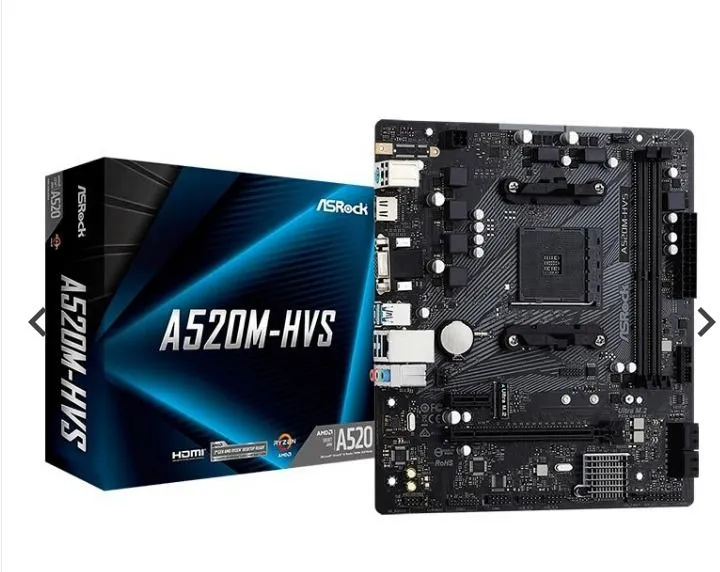 Placa-Mãe ASRock A520M-HVS
