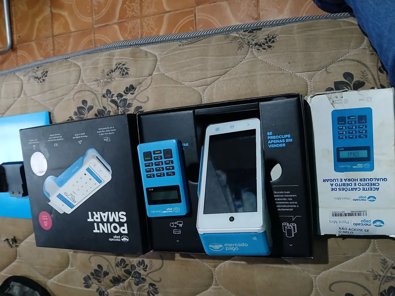 Maquina de cartão Point Smart Mercado Pago