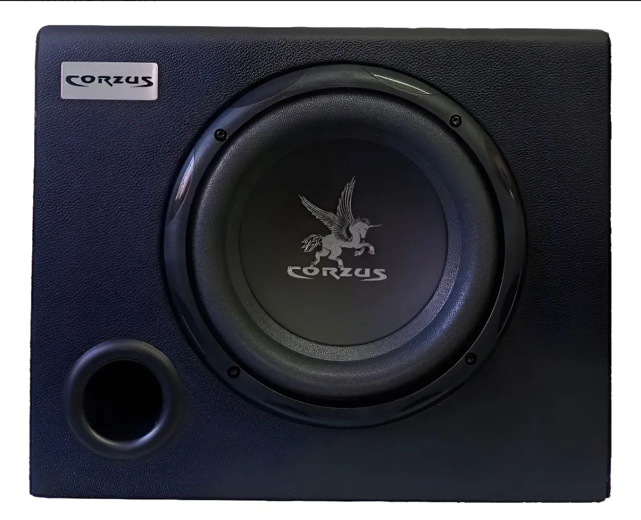 Caixa Amplificada Corzus  CXS303 Subwoofer 8" Com Saída Stereo 2 Canais Preto