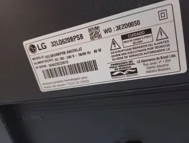 Smart TV LG 32" HD 32LM620BPSB - ThinQ A - Foto 3
