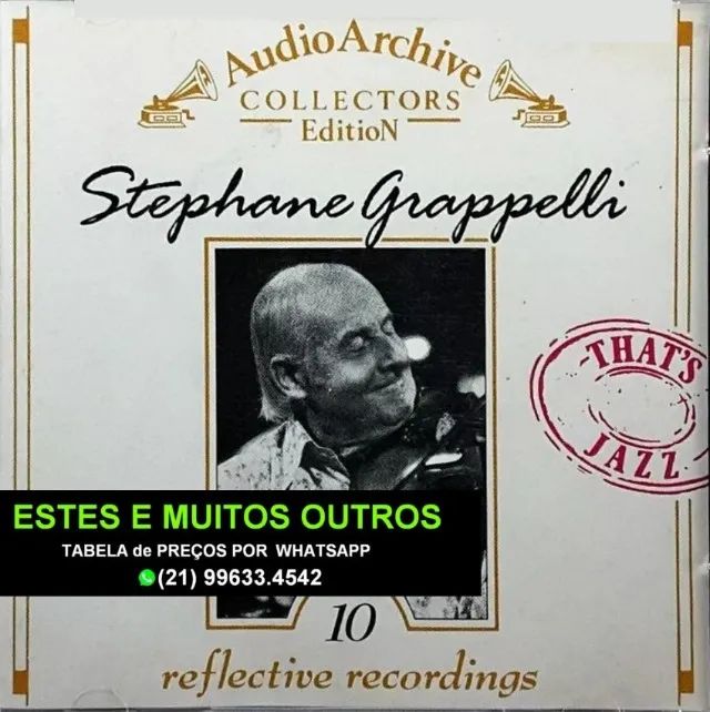 5 Cds do violinista de Jazz Stephane Grappelli. Mais de 900 cds e dvds disponíveis. - Foto 5