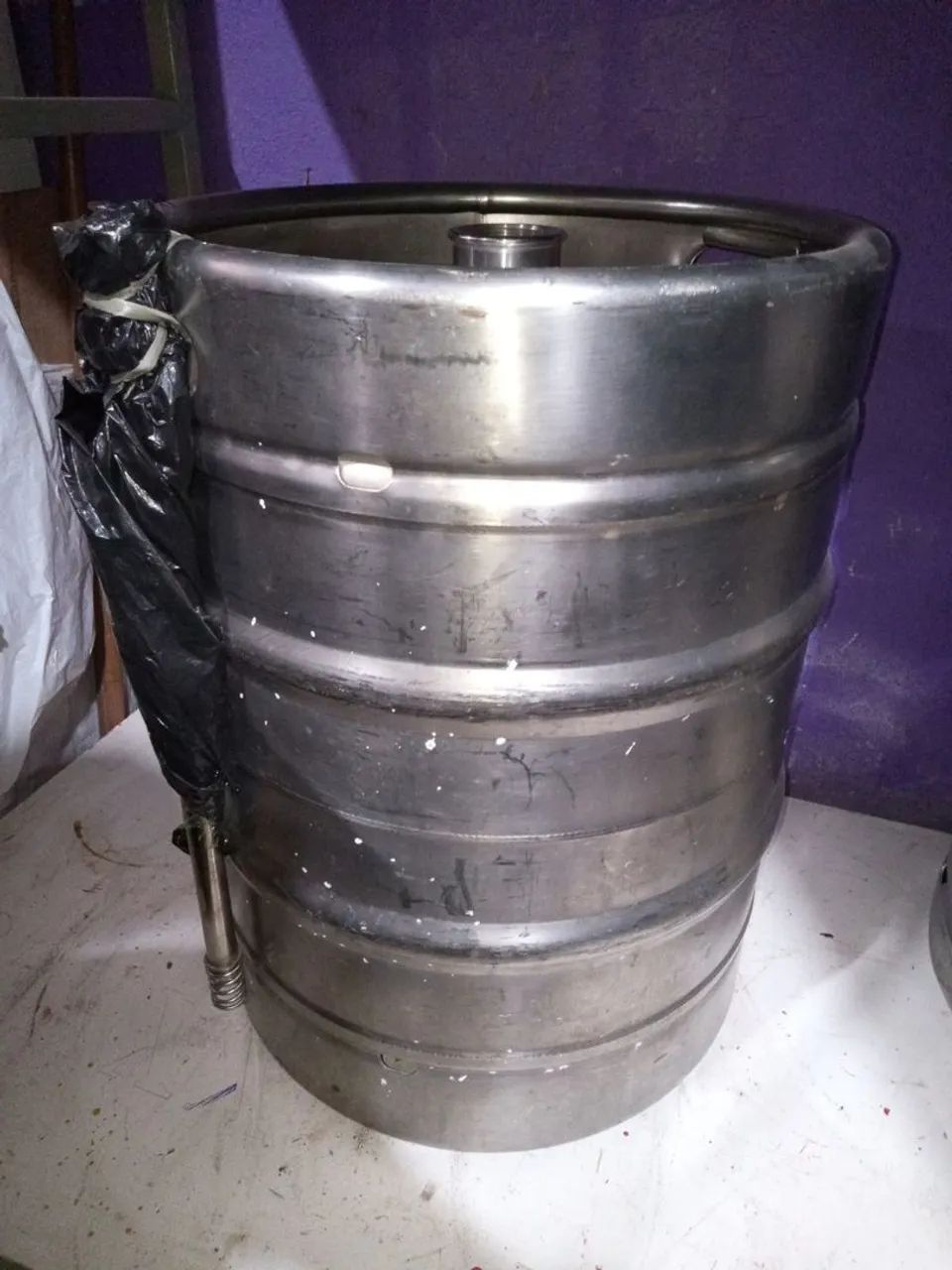 Barril de inox chopp 