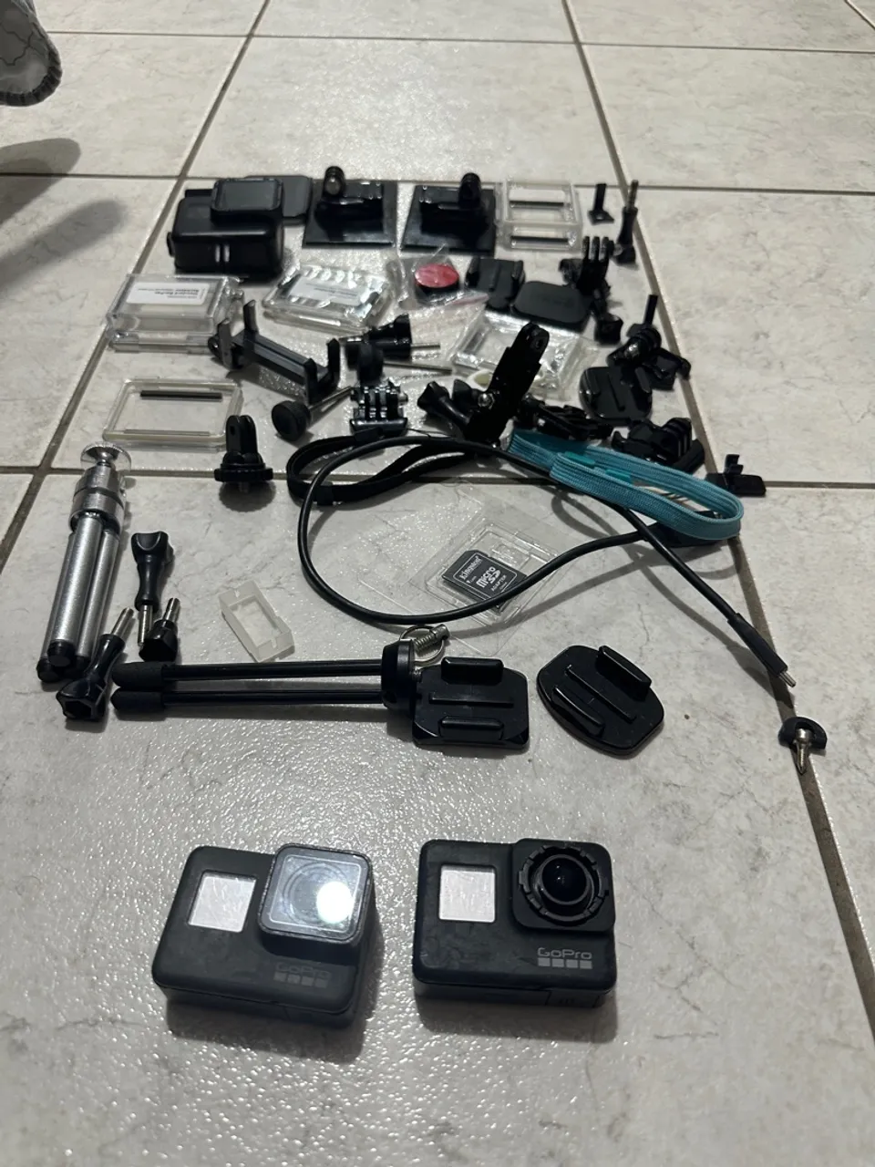 GoPro 5 black e 7 black Completo com Acessórios