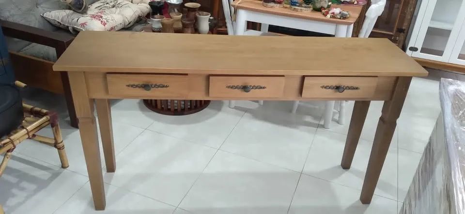Aparador Pintado Com Pés Retos - Foto 4