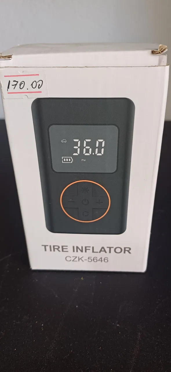 Inflador de Pneus Digital - Novo!