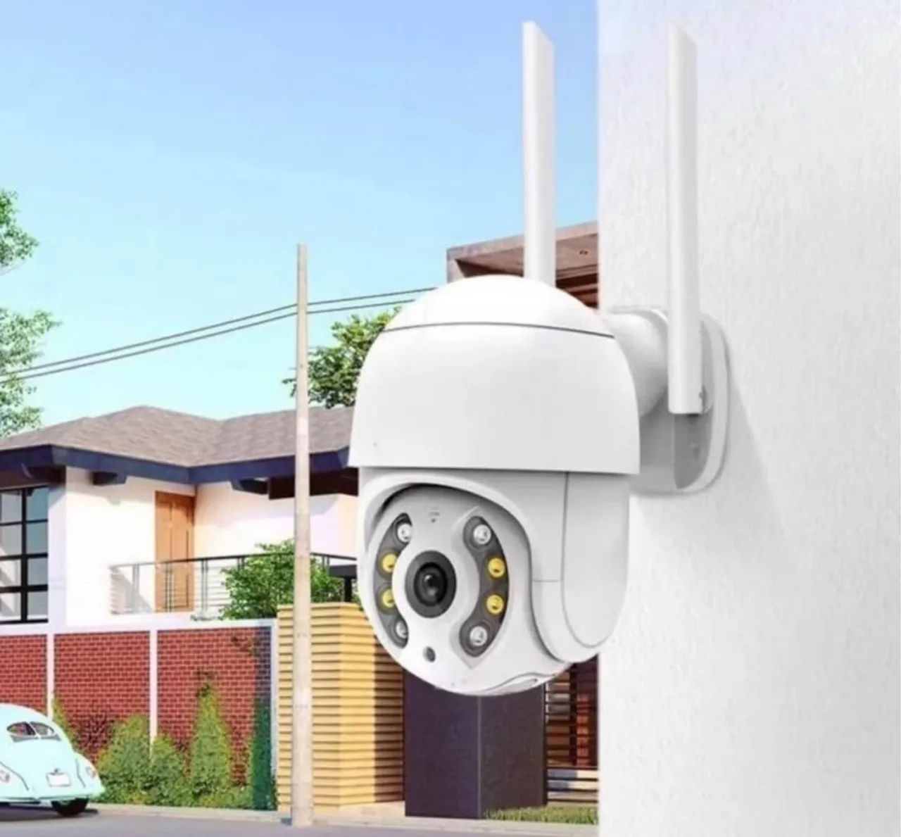 Câmera Speed Dome Ip Wifi Sistema Icsee Infravermelho Sd - Foto 3