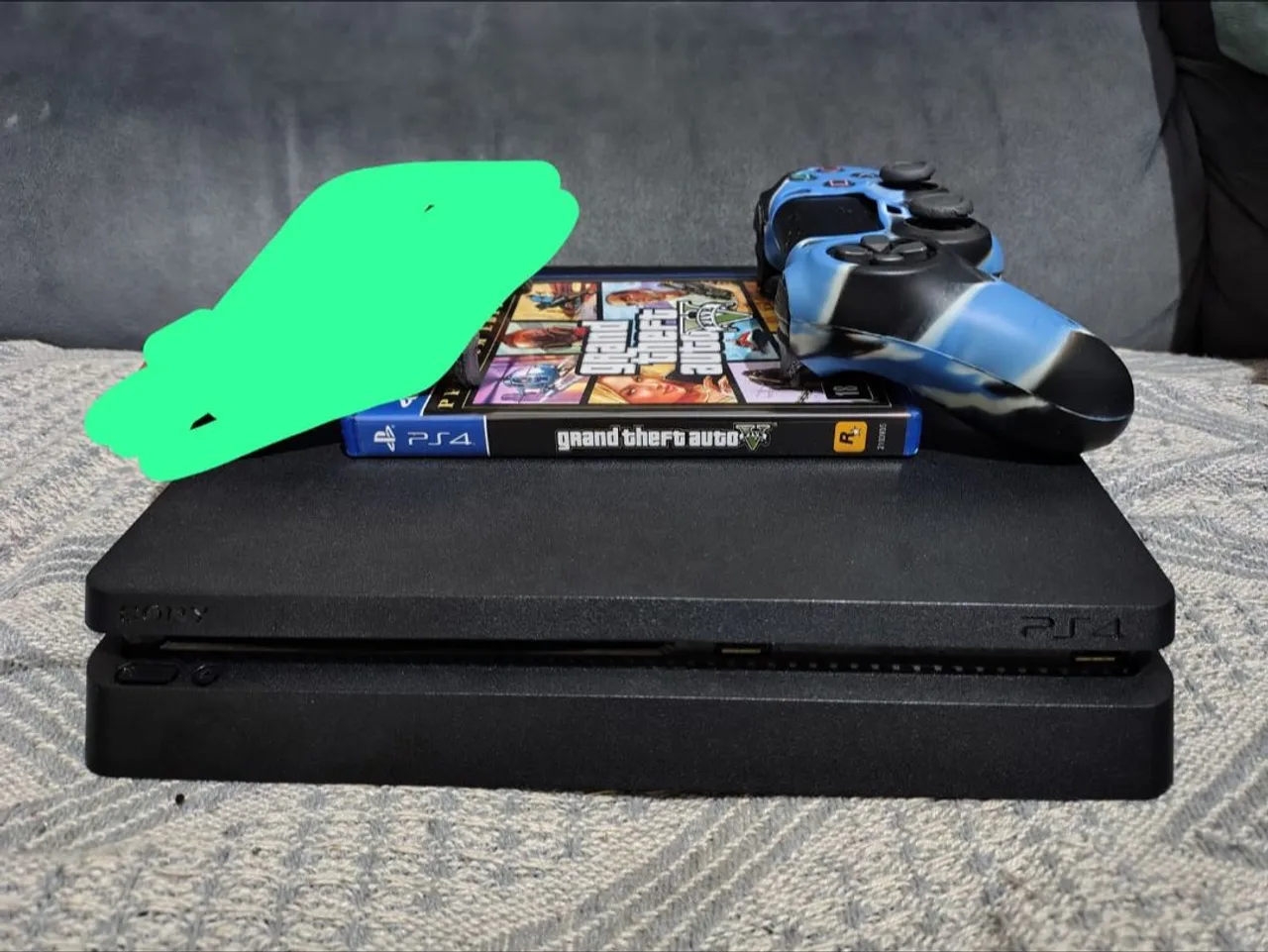 PlayStation 4 modelo slim + Controle + Gta