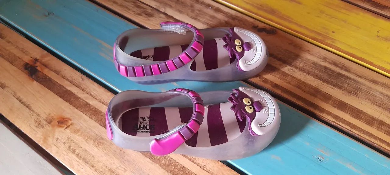 Sandálias Infantil Melissa Gatinho Cheshire - Foto 2