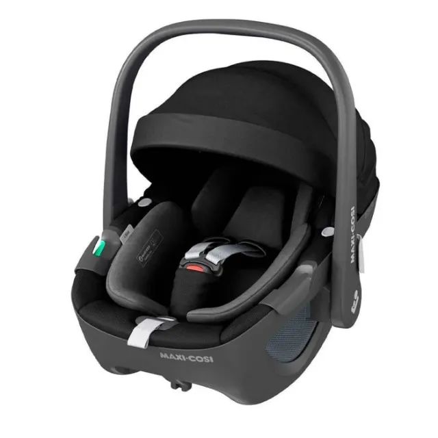 bebê conforto maxi-cosi pebble 0 a 13kg, com giro 360° e isofix