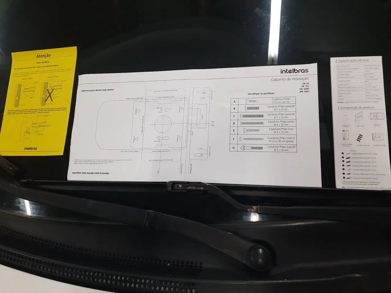 Fechadura eletronica Digital Intelbras FR 10 - Foto 5