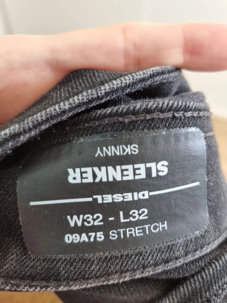 Calça Jeans Diesel Industry Preta - Foto 5