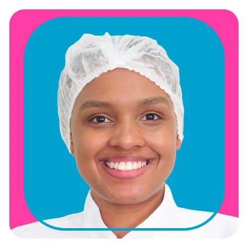 TOUCA Dejamaro Descartável TNT GR 20 - COR BRANCA PAC C/ 100 - Foto 2