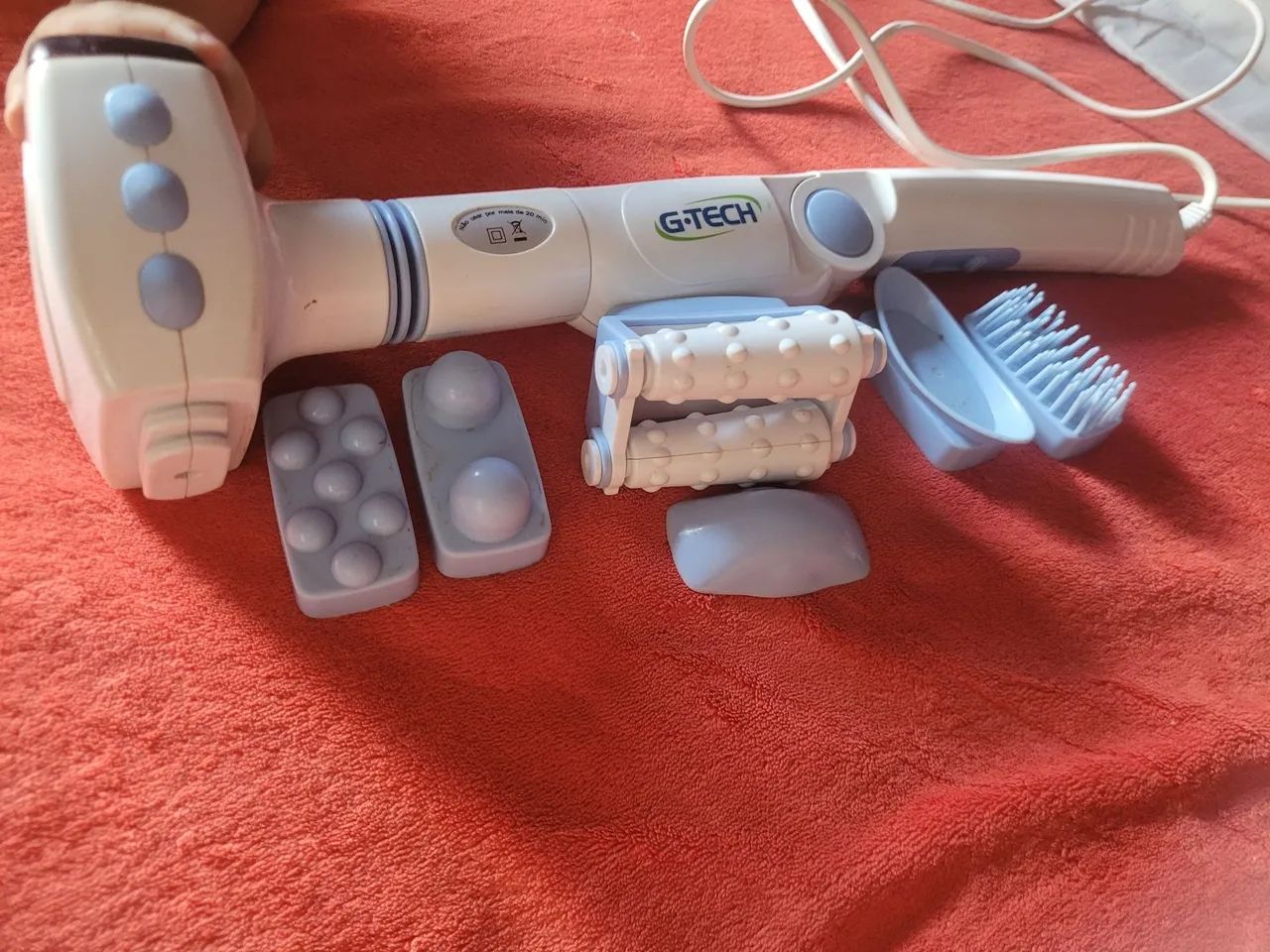 Massageador Elétrico G-Tech com Acessórios - Foto 2