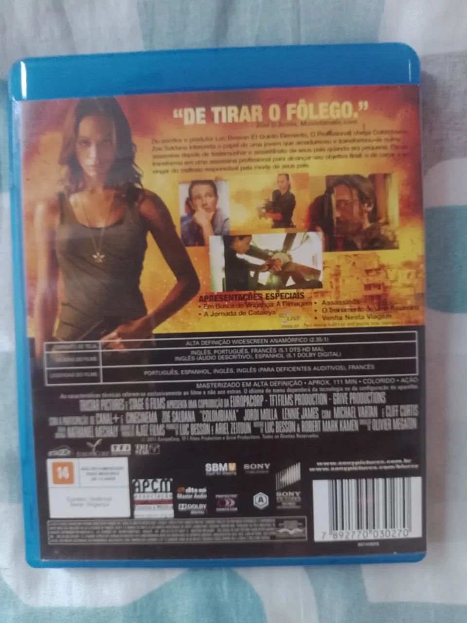 Blu-ray Colombiana - Em Busca de Vingança (Dublado e Legendado) - Foto 3