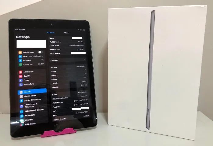 Ipad 6a Geração - Wi-fi + Celular - 32Gb - Space Gray - MR6N2B/A - A1954 - Foto 3