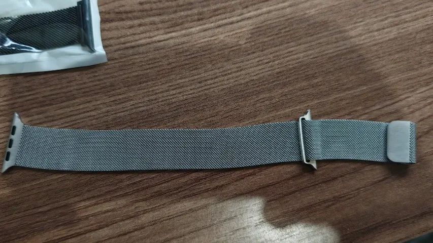 KIT com 3 Pulseiras De AÇO Smartwatch 42mm / 44mm modelo Apple Watch - Foto 3