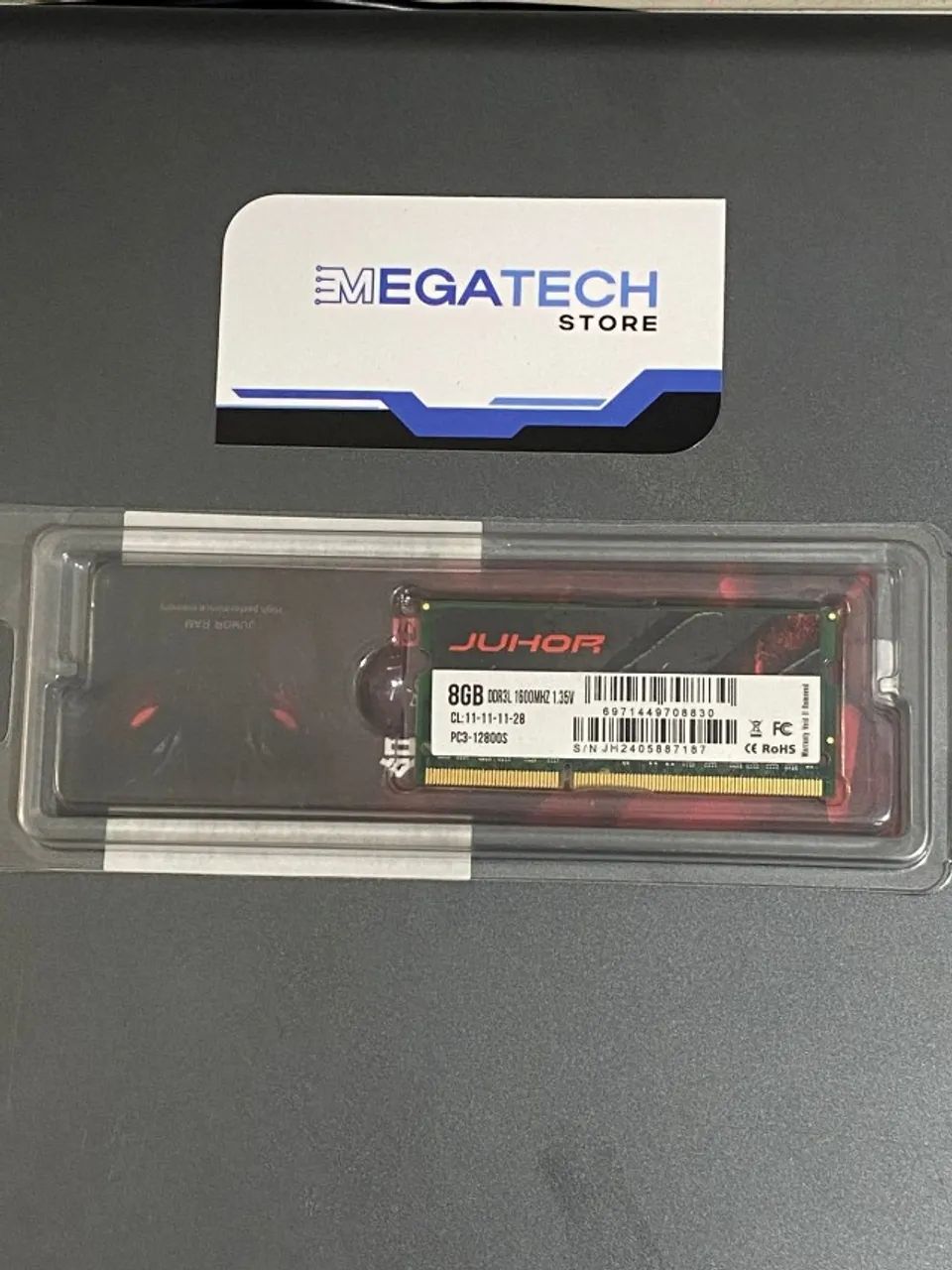 MEMÓRIA RAM JUHOR DDR3 8GB 1600MHZ