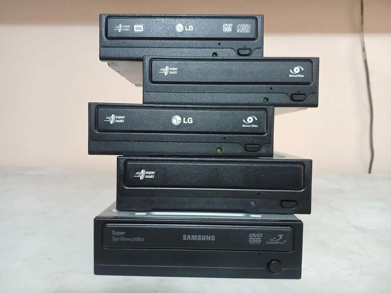 5 Unidades DVD para computador