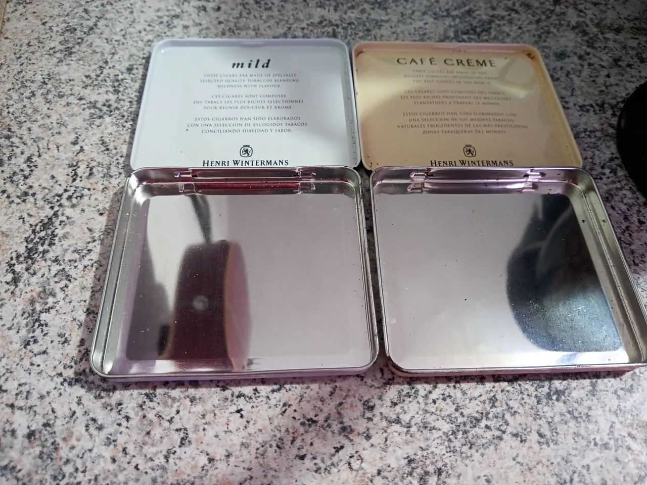 Antigas Lata Vazias Cafe Creme Mild Henry winternas - Foto 3