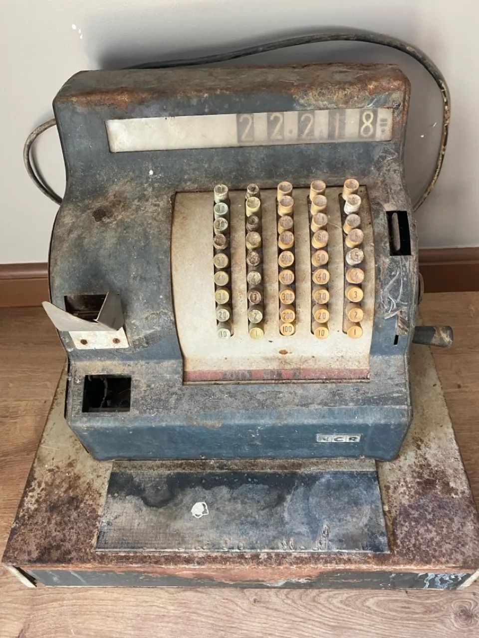 Caixa registradora antiga. - Foto 2
