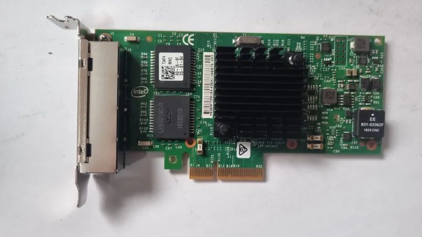 Placa de rede Intel l350-t4 4x1gb