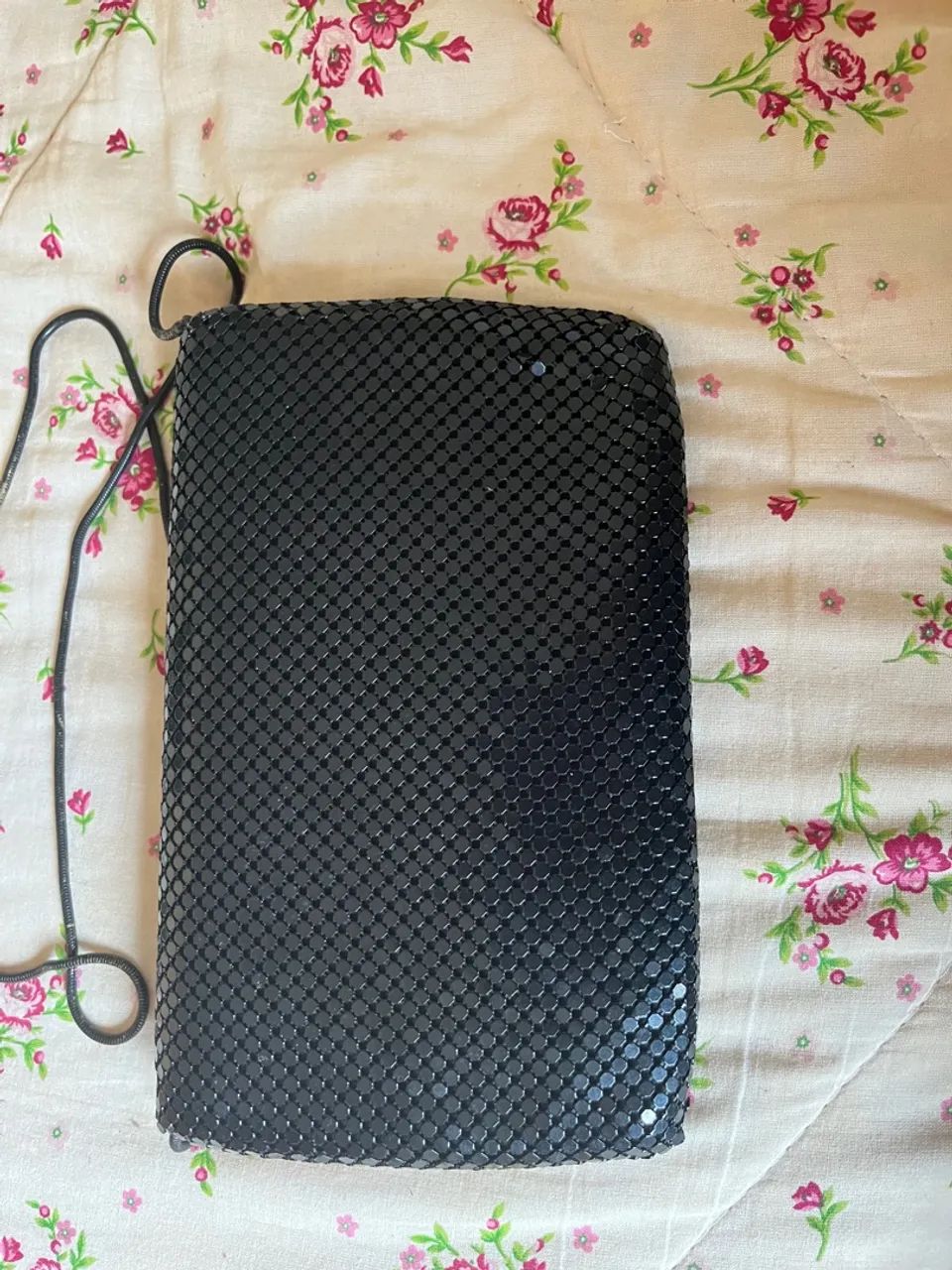 Bolsa de mão vintage em metal - Foto 4