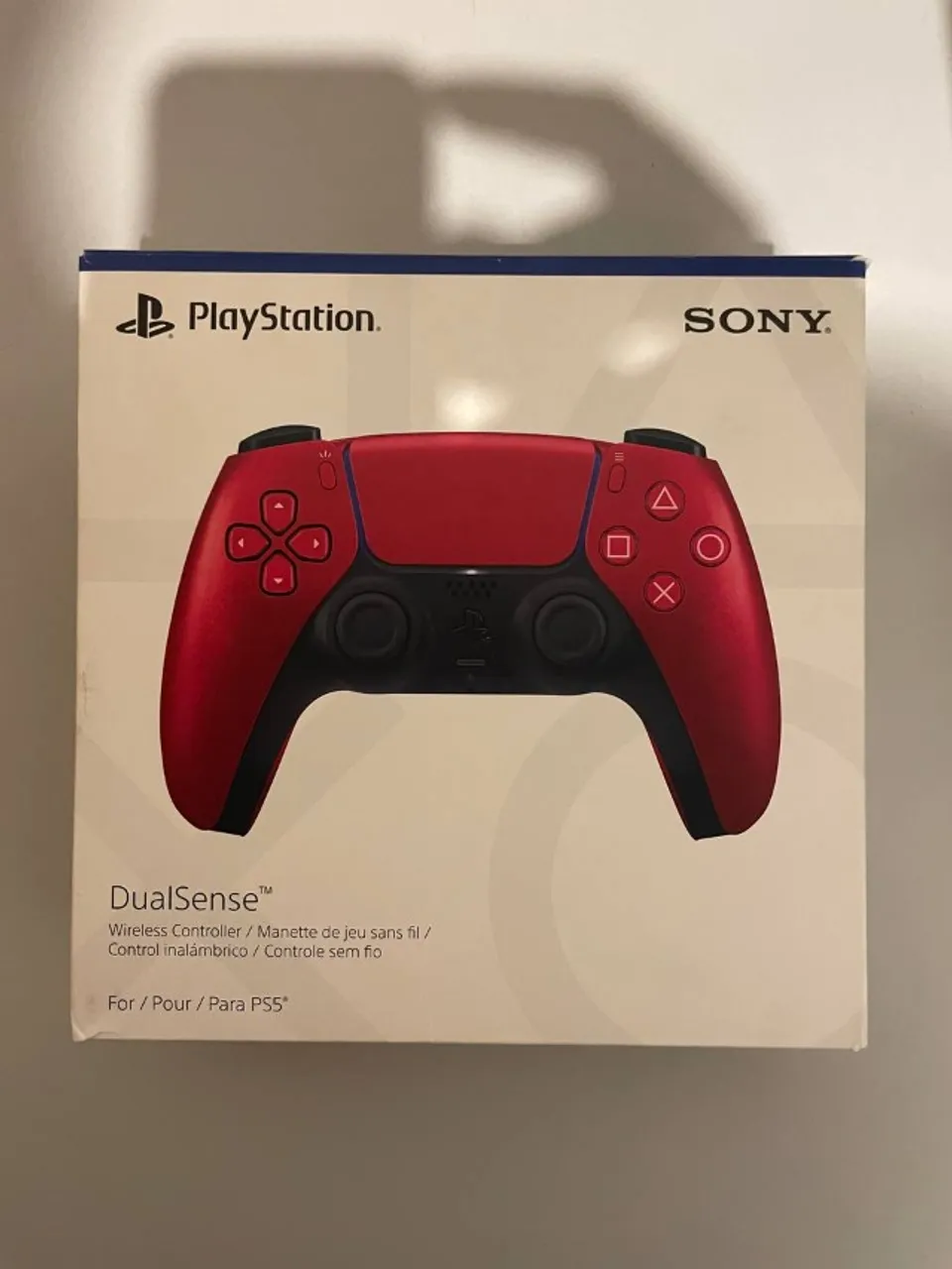controle ps5 dualsense volcanic red