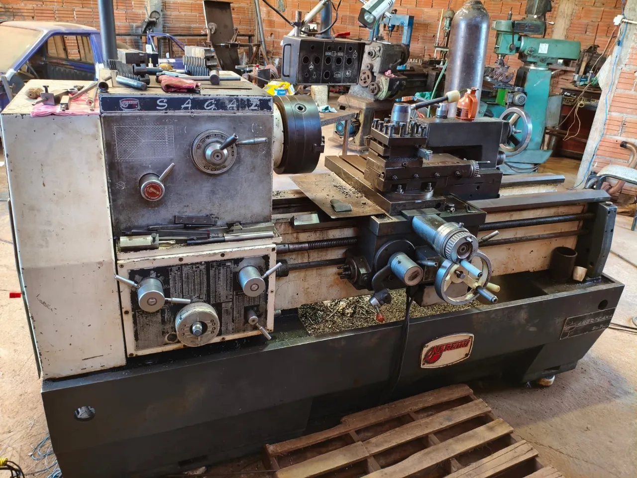Torno Mecânico Saga American 375