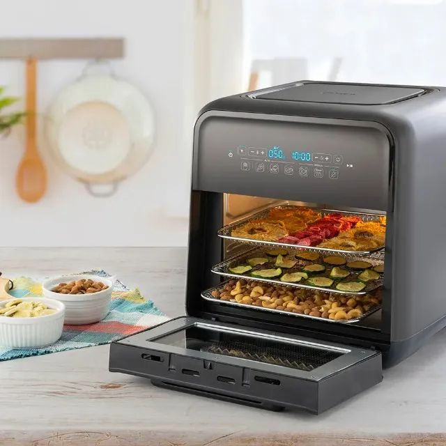 Fritadeira Super Fryer 10L Oster 3 em 1 - Foto 3