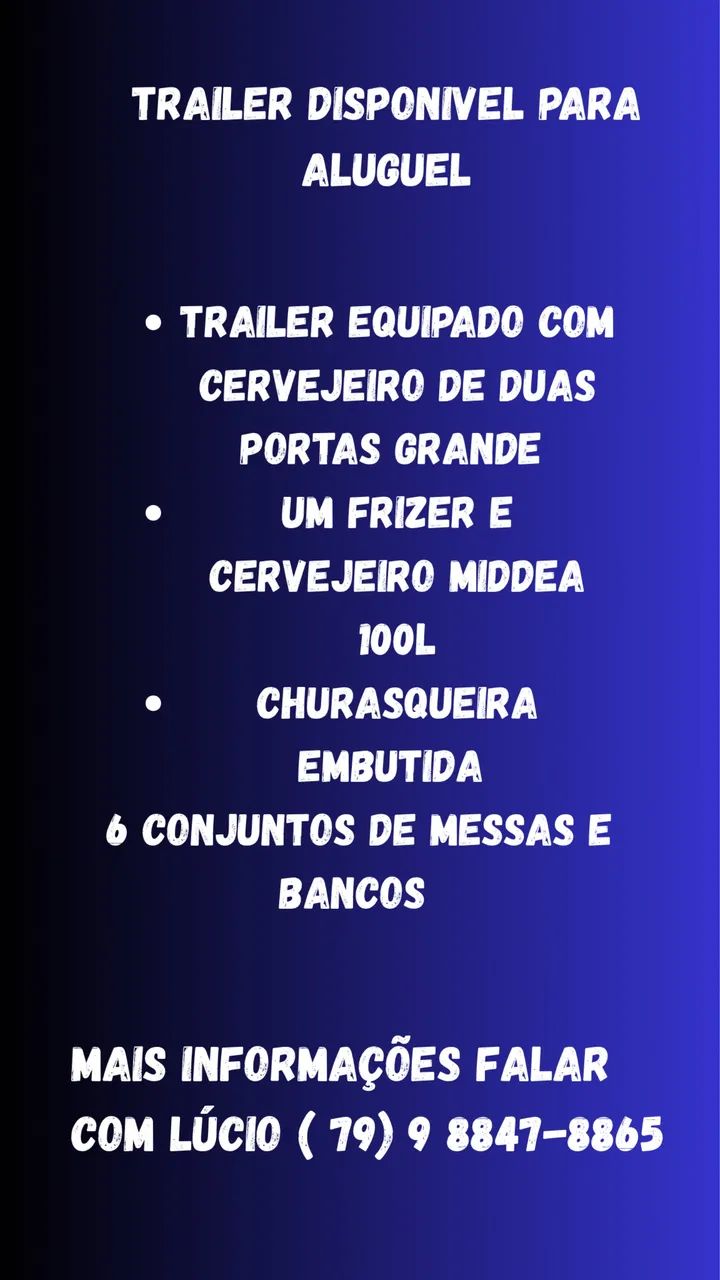 Trailer disponível venda/ aluguel - Foto 3