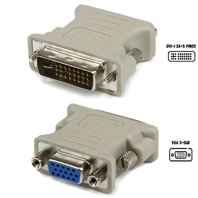 Cabo Adaptador DVI Para VGA